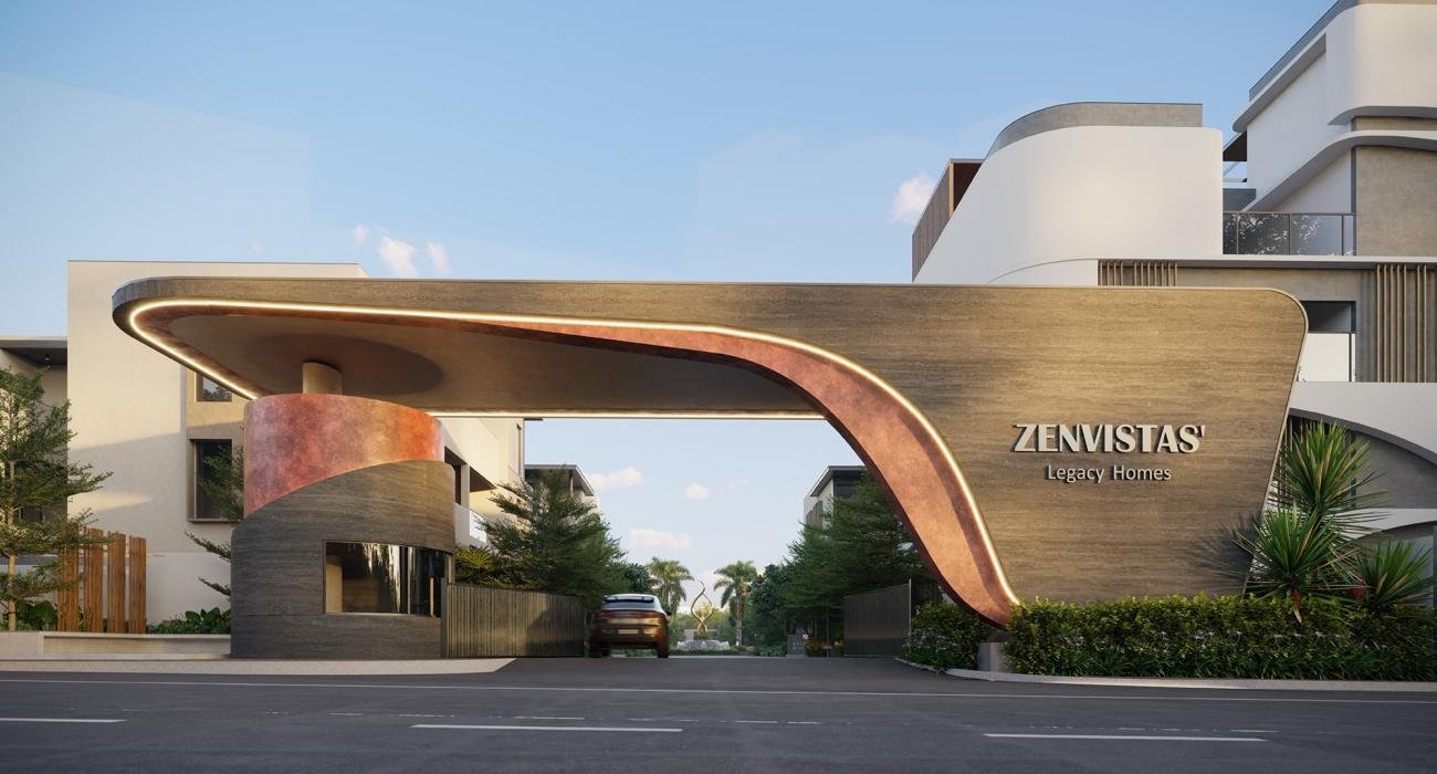 The arrival gateway at Zenora by Zenvistas